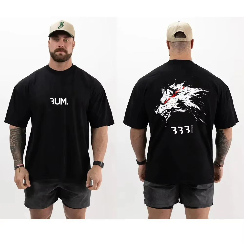 Streetwear Brand With Eye - 3 Red Eyes Wolf Bodybuilding Champion