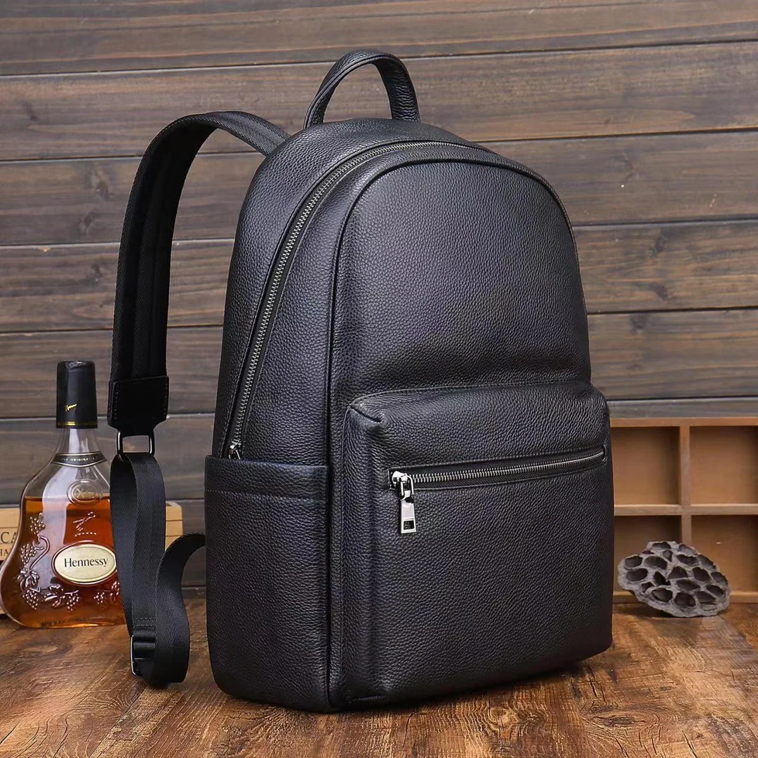 Streetwear Brand Backpack - New Fashion Brand Genuine Leather Men
