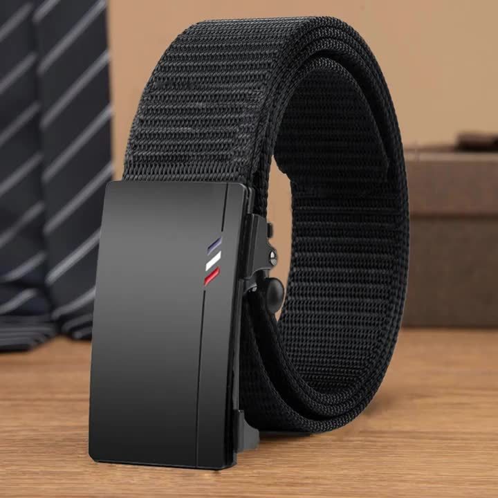 Off White Belt - Casual Men's Nylon Belt Woven Canvas