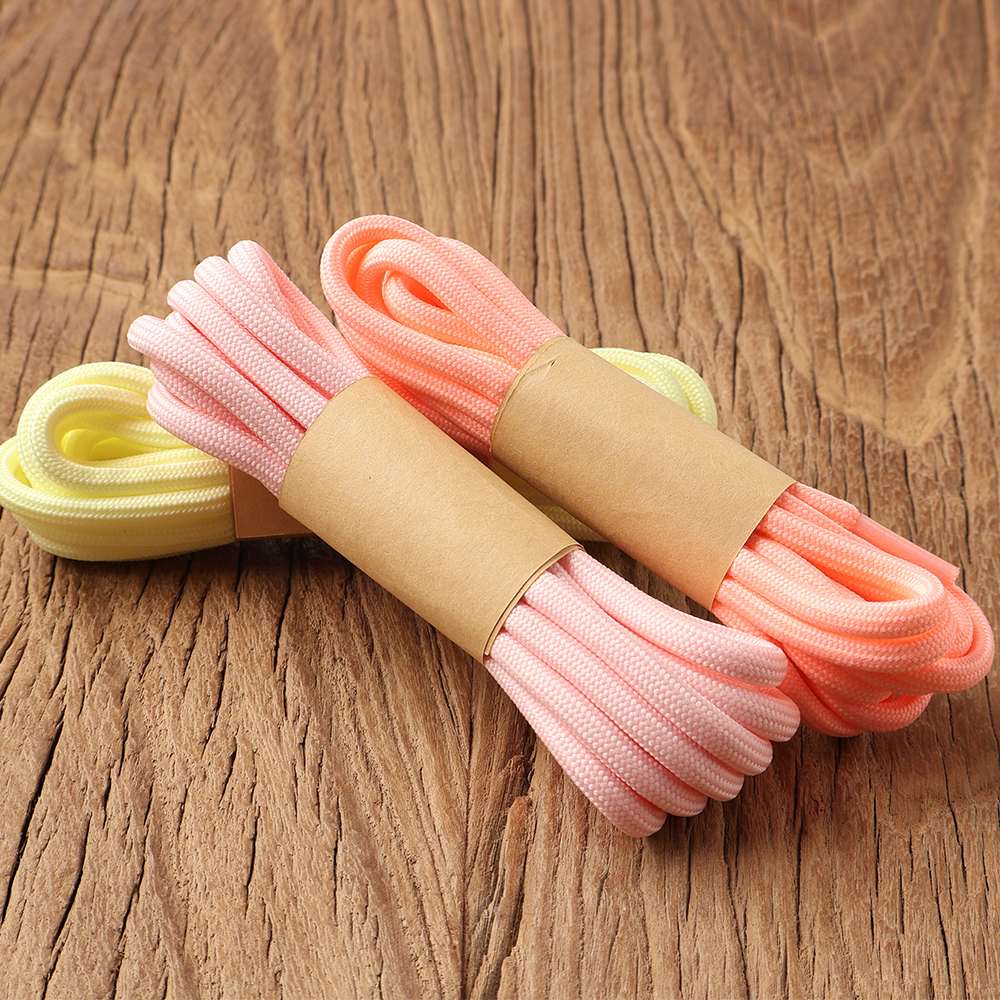 Round Shoelaces Pink/Yellow Re - огляд і ціна Travis Scott Lace