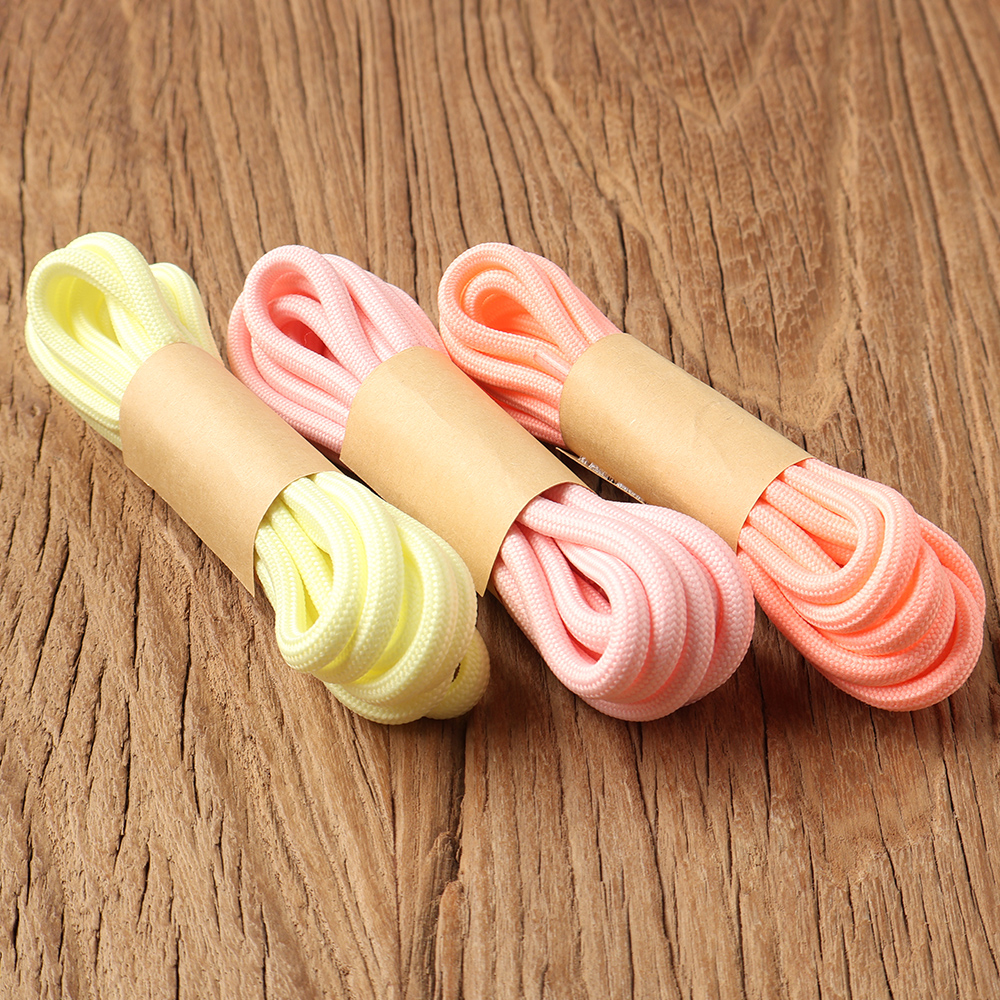 Round Shoelaces Pink/Yellow Re - огляд і ціна Travis Scott Lace