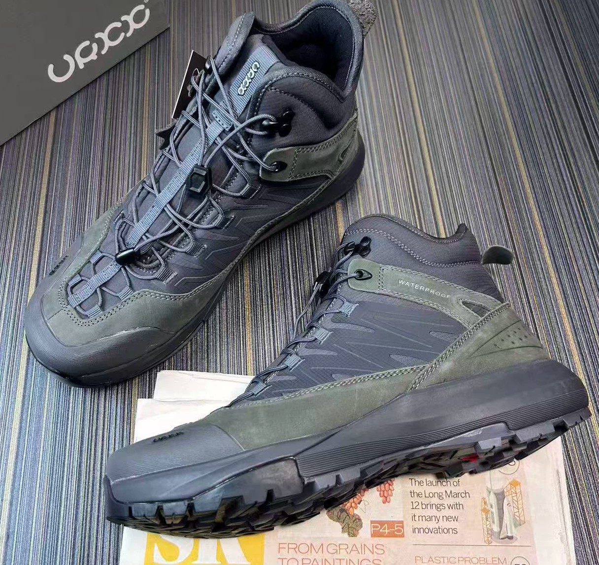 High Top Hiking Leather Shoes  - огляд і ціна Streetwear Outdoor Brand