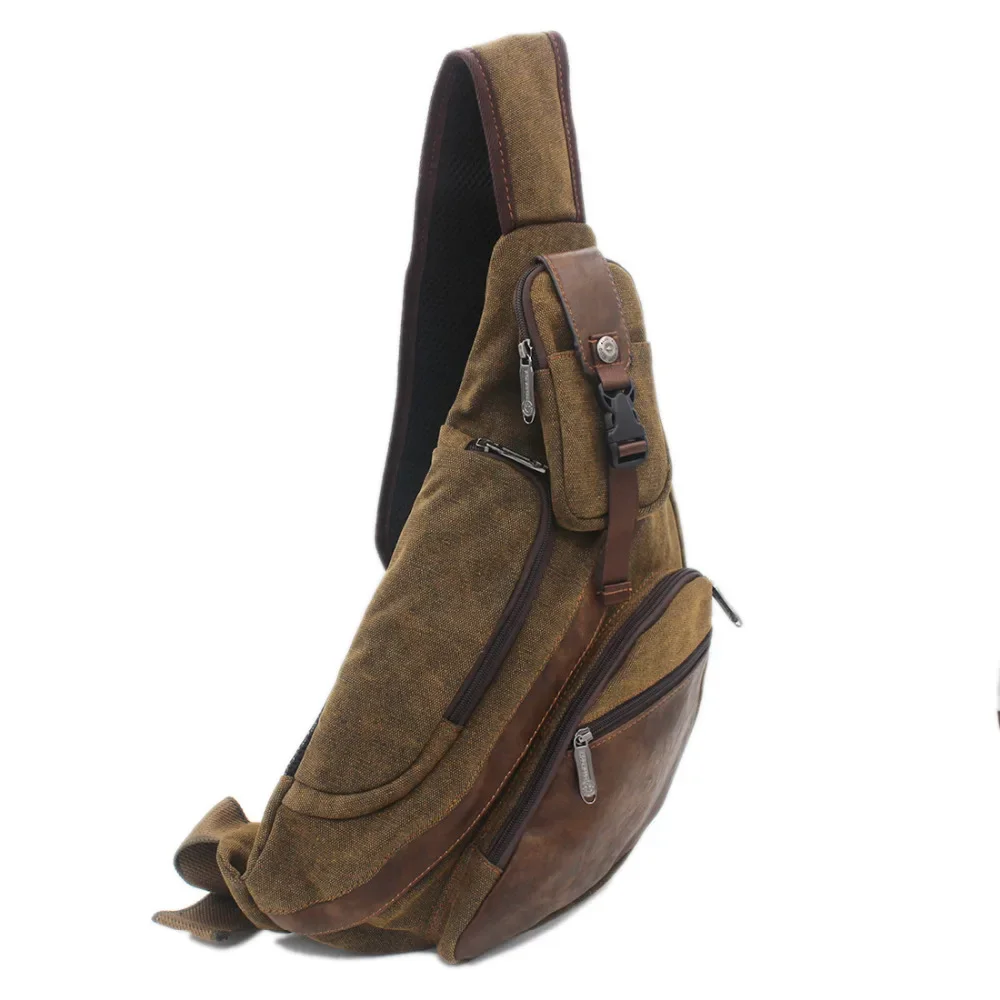 High Quality Men Canvas Sling  - огляд і ціна Streetwear Brand Backpack