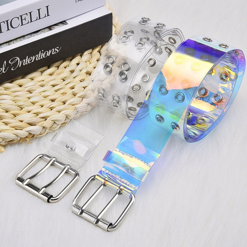 Transparent Laser Holographic  - огляд і ціна Off White Belt