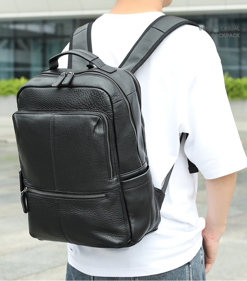 New Brand Natural Cowskin Genu - огляд і ціна Streetwear Brand Backpack