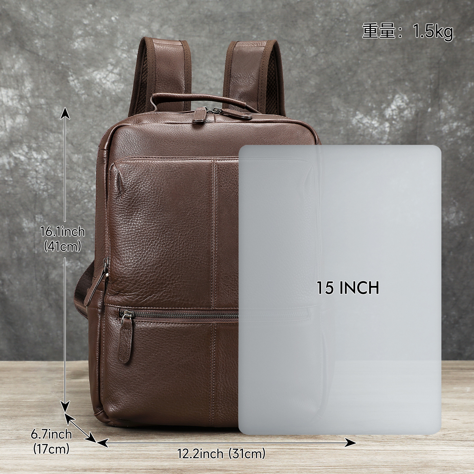 New Brand Natural Cowskin Genu - огляд і ціна Streetwear Brand Backpack