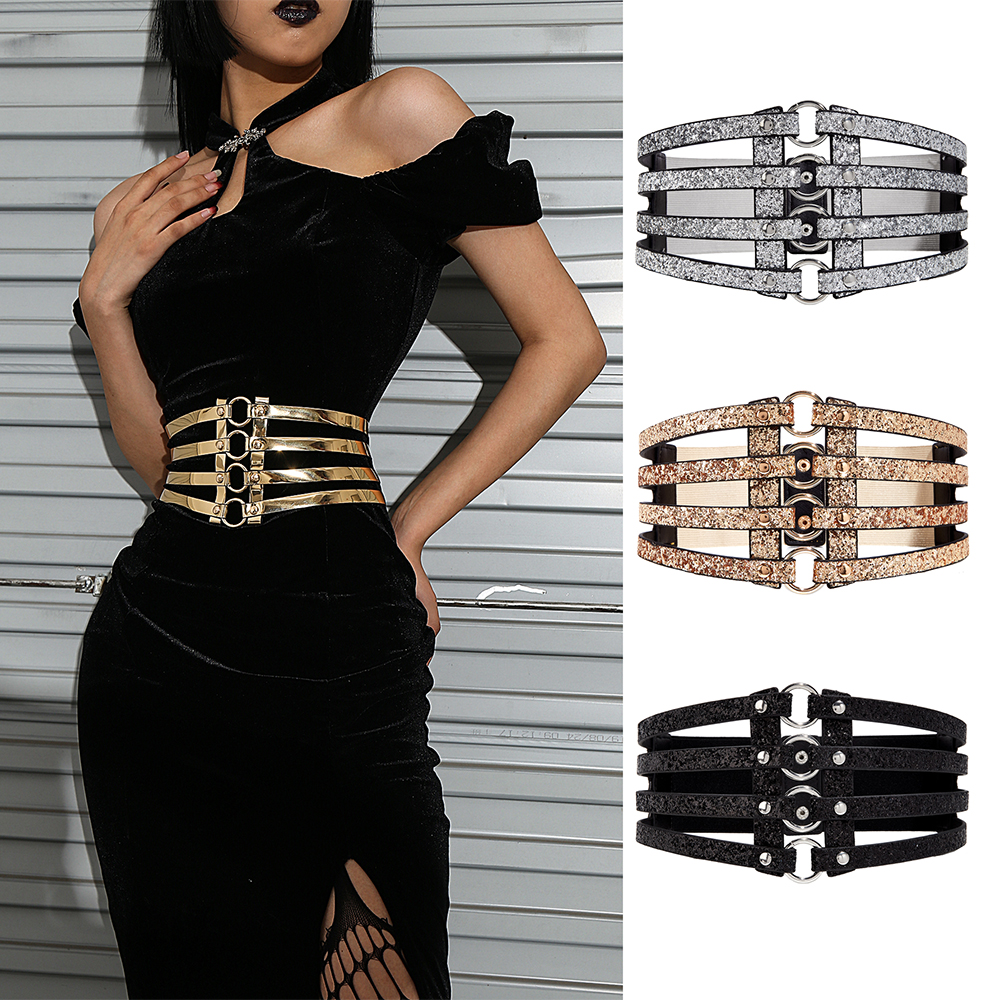 Women's golden stretch belt st - огляд і ціна Off White Belt