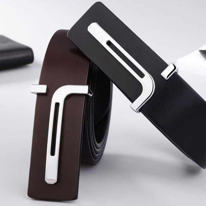 Genuine Leather Men belt waist - огляд і ціна Off White Belt