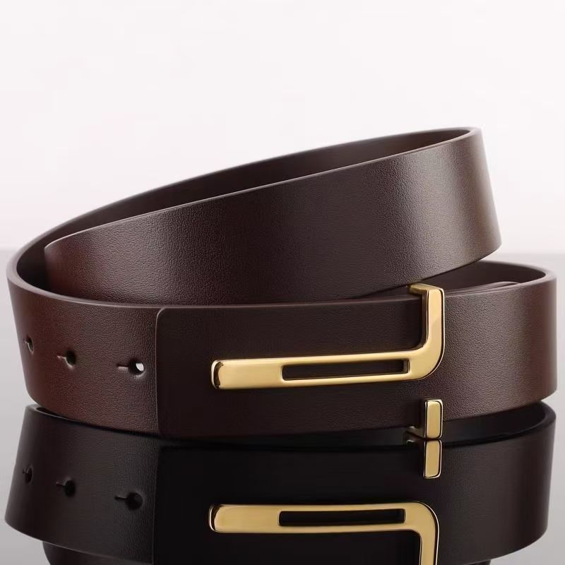 Genuine Leather Men belt waist - огляд і ціна Off White Belt