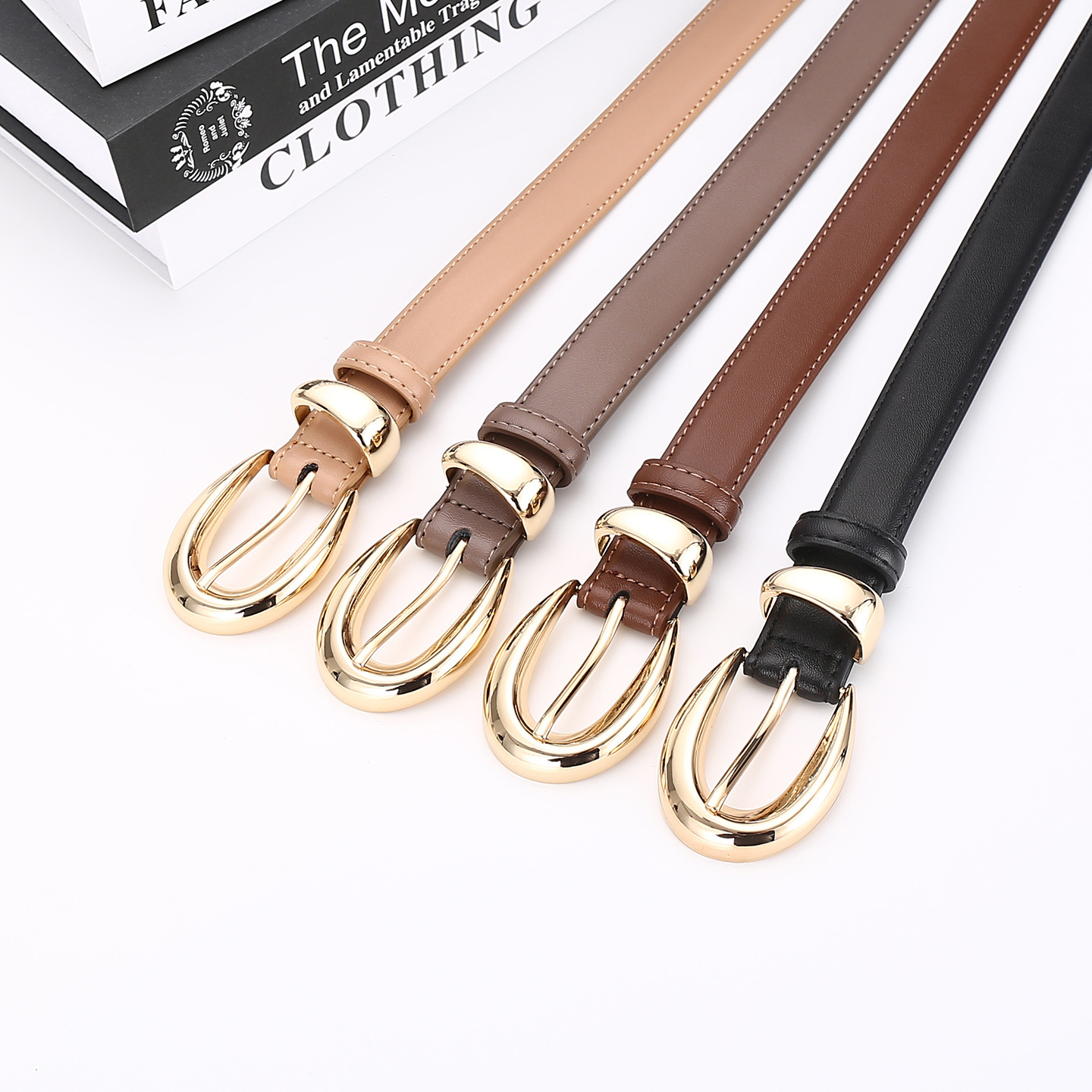 Women's Genuine Leather Belt,  - огляд і ціна Off White Belt