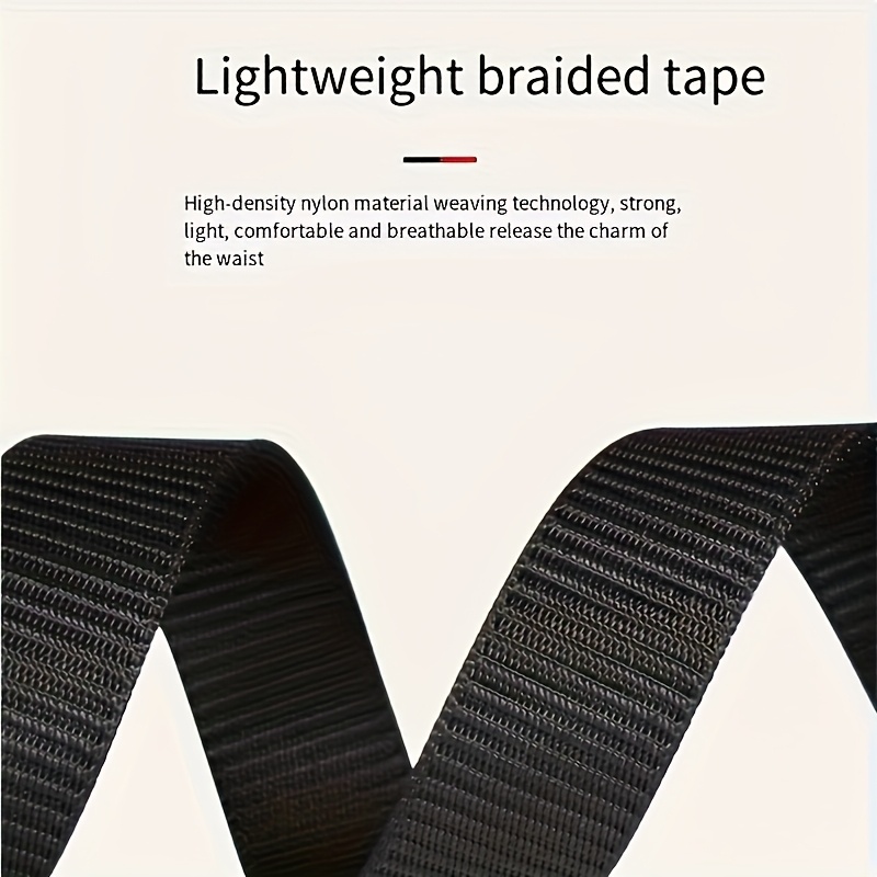 Casual Men's Nylon Belt Woven  - огляд і ціна Off White Belt